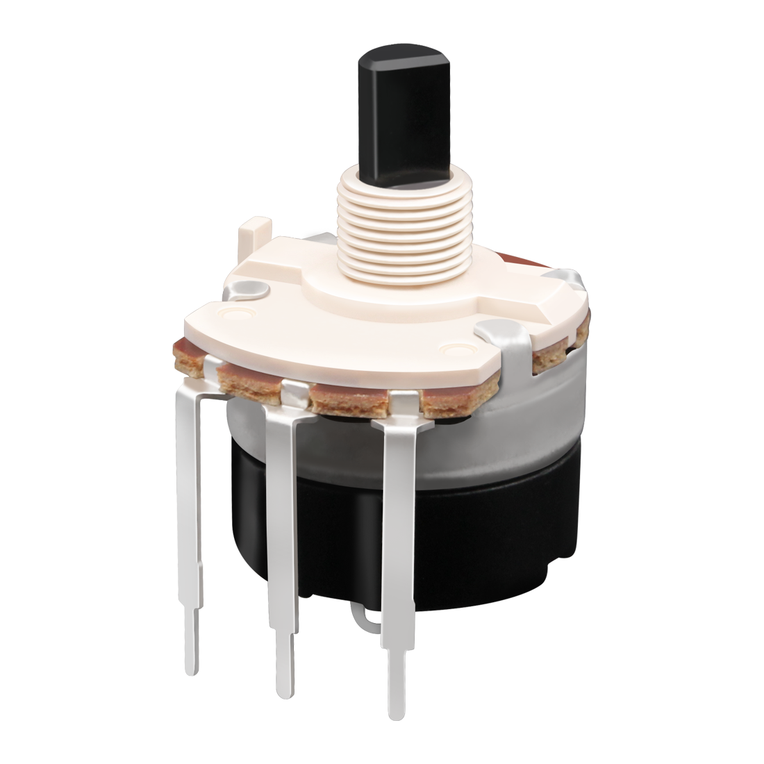 RD24 potentiomètre rotatif à arbre isolé